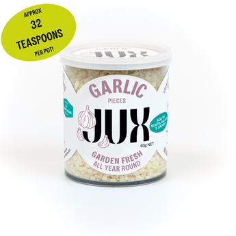Jux freeze dried chopped garlic pot