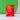 Red packaging of Blendsmiths Chilli Choc Blend on a green and pink gradient background