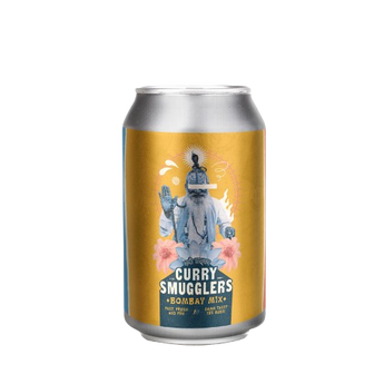 Can of Curry Smugglers Bombay Mix on a white background