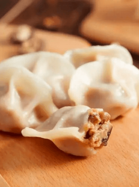 Chicken and Mushroom Dumplings 400g with 25 Pcs Casual Dim Sum Quick Prep - Chefs For Foodies