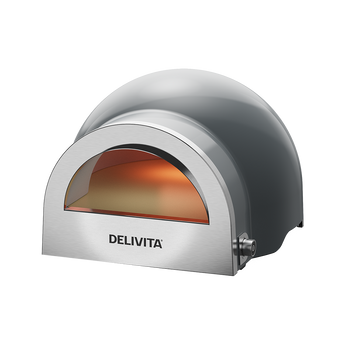 Delivita pizza oven on a white background