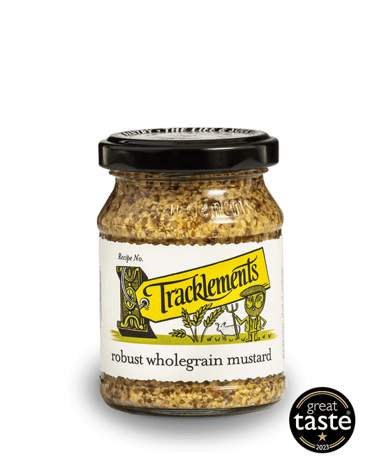 Tracklements Robust Wholegrain Mustard 140ml - Chefs For Foodies