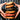 Hands holding a stack of colorful cookies against a striped background