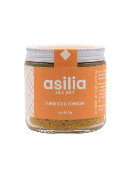 Turmeric Ginger Salt 140g Perfect for Asian Dishes and Roasted Cauliflower - Chefs For Foodies