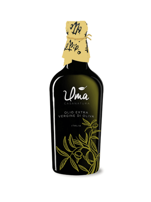 Uma Extra Virgin Olive Oil Rich Aroma and Balanced Taste Ideal for Cooking and Dressing Cold Extraction Premium Italian Blend 2 x 250ml - Chefs For Foodies