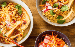 Chicken Gyoza Ramen Bowl by Masterchef Omar Foster