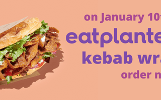 Veganuary: Vegan eatplanted.kebab Wrap - Chefs For Foodies