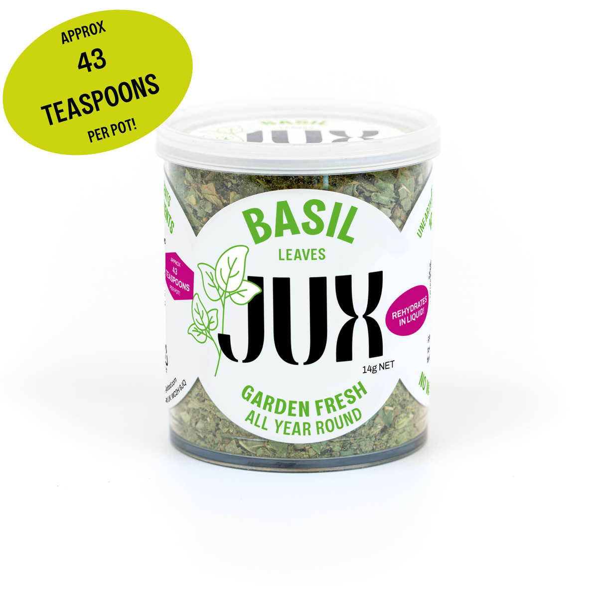 Jux Freeze Dried Basil Pot