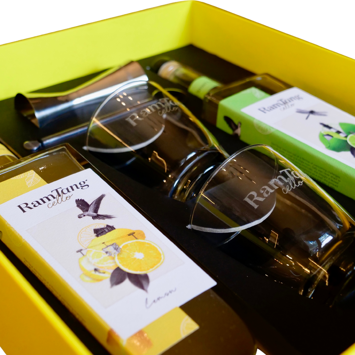 RamTang Citrus Liqueur Gift Box – Lemon & Lime Cocktail Set