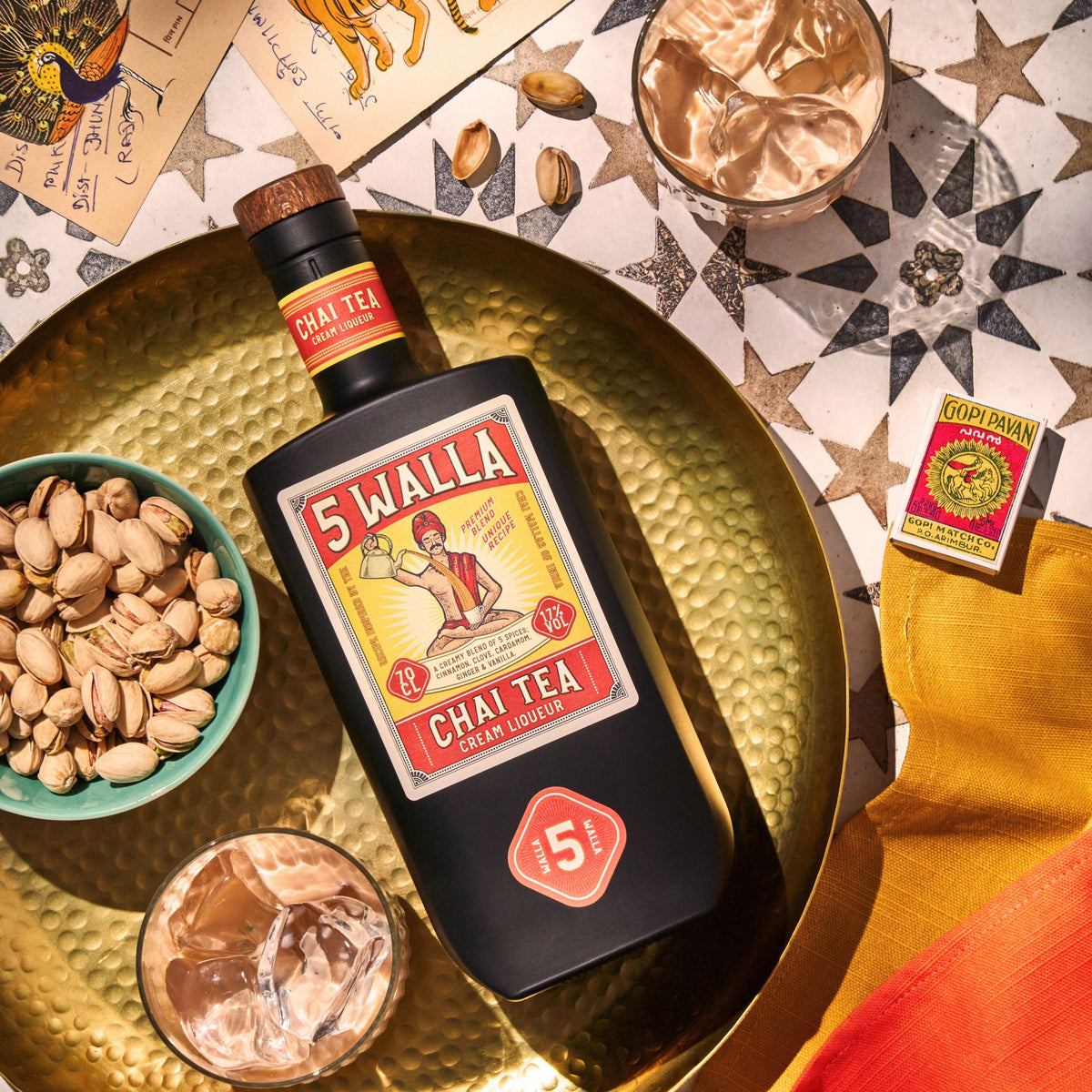 5 Walla Chai Tea Liqueur Indian Spiced Chai Liqueur