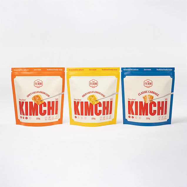 The Ferm Kimchi Bundle - 3 Pack Fermented Favourites