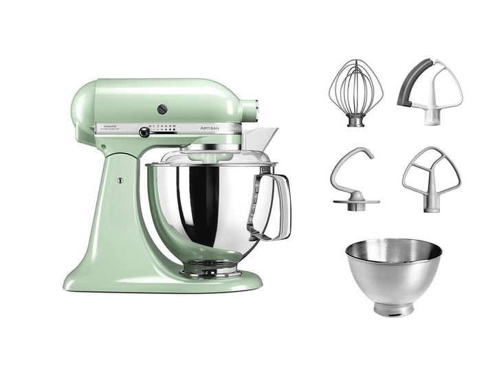 KitchenAid Artisan 175 Stand Mixer With 2 Bowls, 4 Attachments - Chefs For Foodies