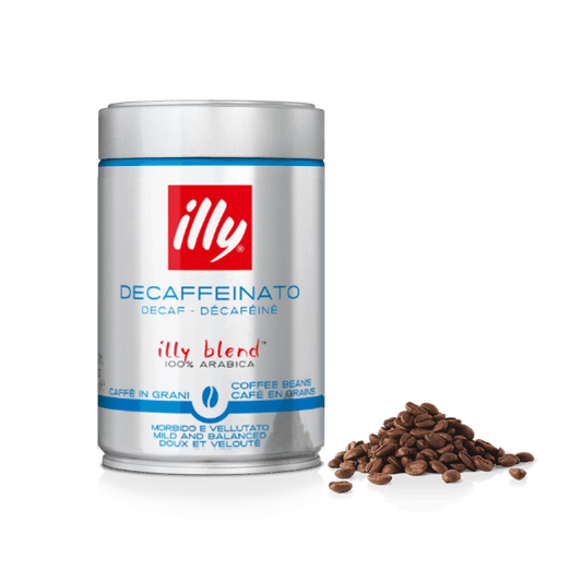 illy Whole Bean Decaffeinated Coffee 250 g - Chefs For Foodies