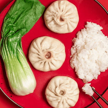 Bok Choy Bun Dumplings 360g with 12Pcs - Chefs For Foodies