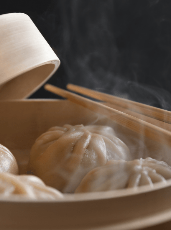Bamboo Food Steamer & Chopsticks - Chefs For Foodies