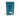 Blue coffee package with text and graphics on a white background