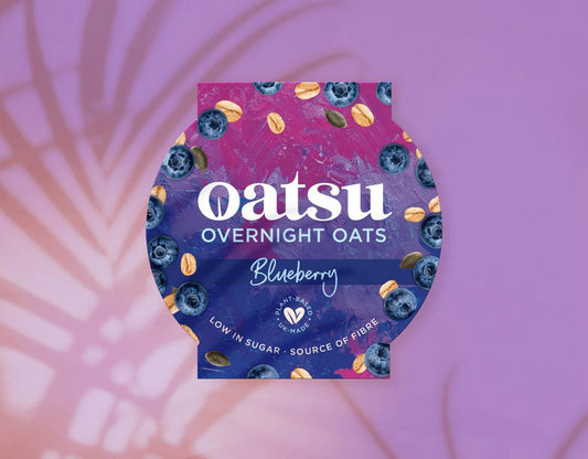 Oatsu Blueberry | 170g Overnight oats - Chefs For Foodies