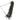 Black wire brush with bristles on a white background