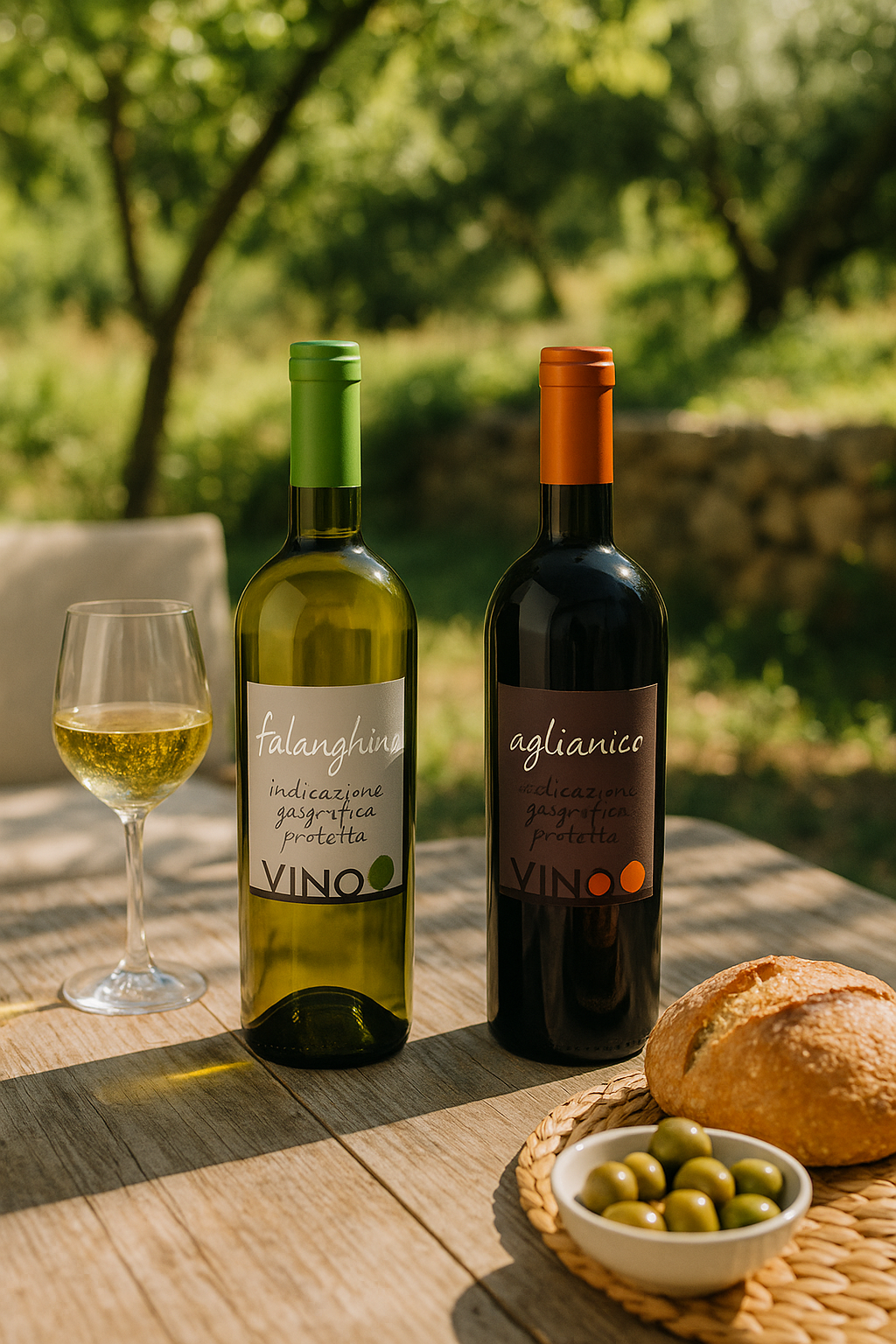Italian Duo Bundle – Falanghina & Aglianico
