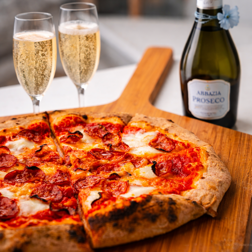 Perfect Night – Double Pepperoni Kit & Prosecco Bundle Two