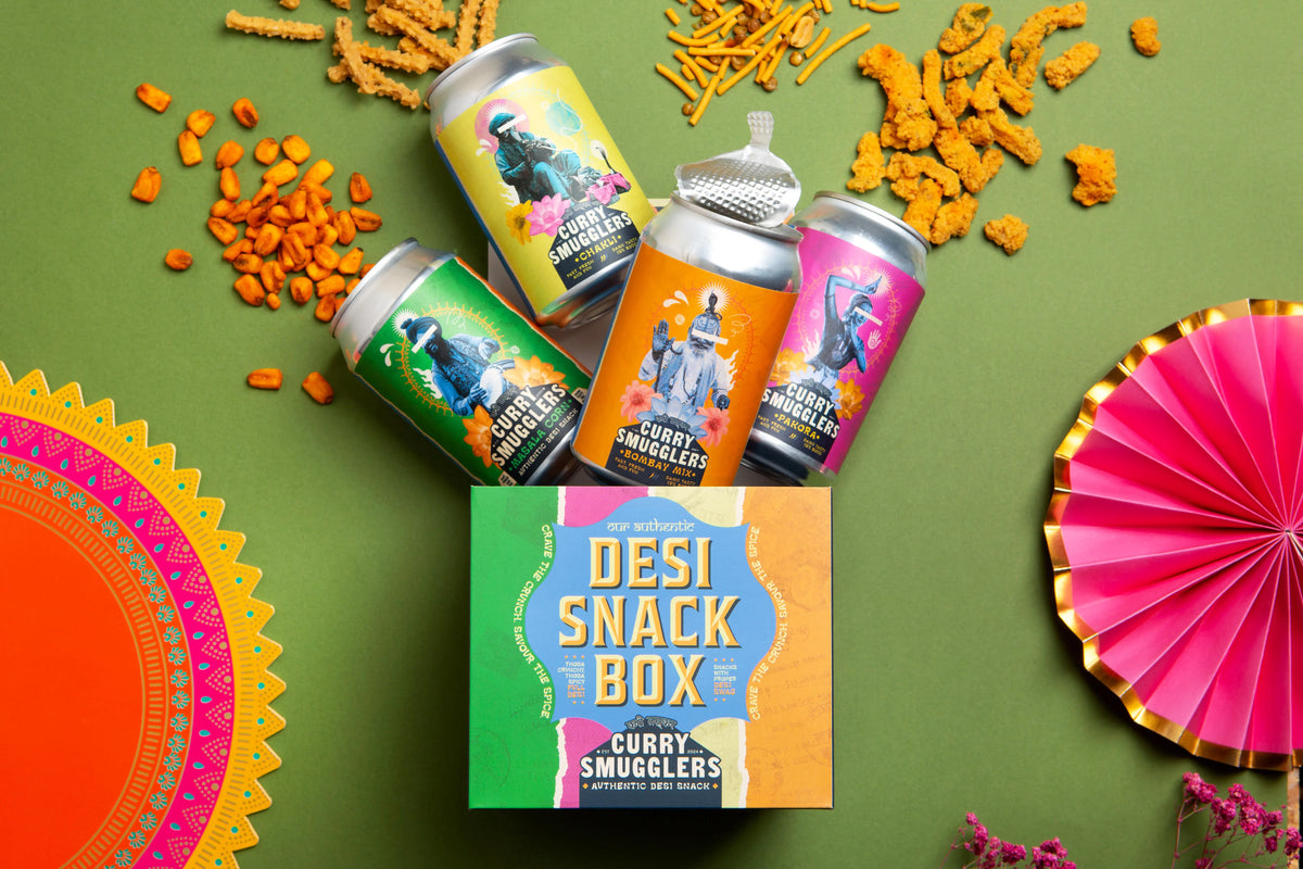 Desi Snack Box – Bold Indian Snacks Attitude Limited Edition