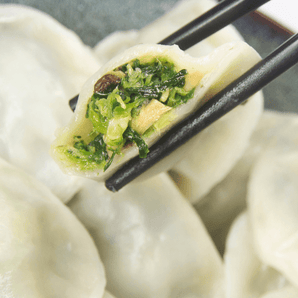 Bok Choy and Mushroom Dumplings 450g with 20Pcs - Chefs For Foodies