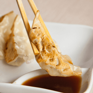 King Prawn Gyoza Dumplings 230g with 10 pcs Pan Fry or Steam Quick Prep - Chefs For Foodies