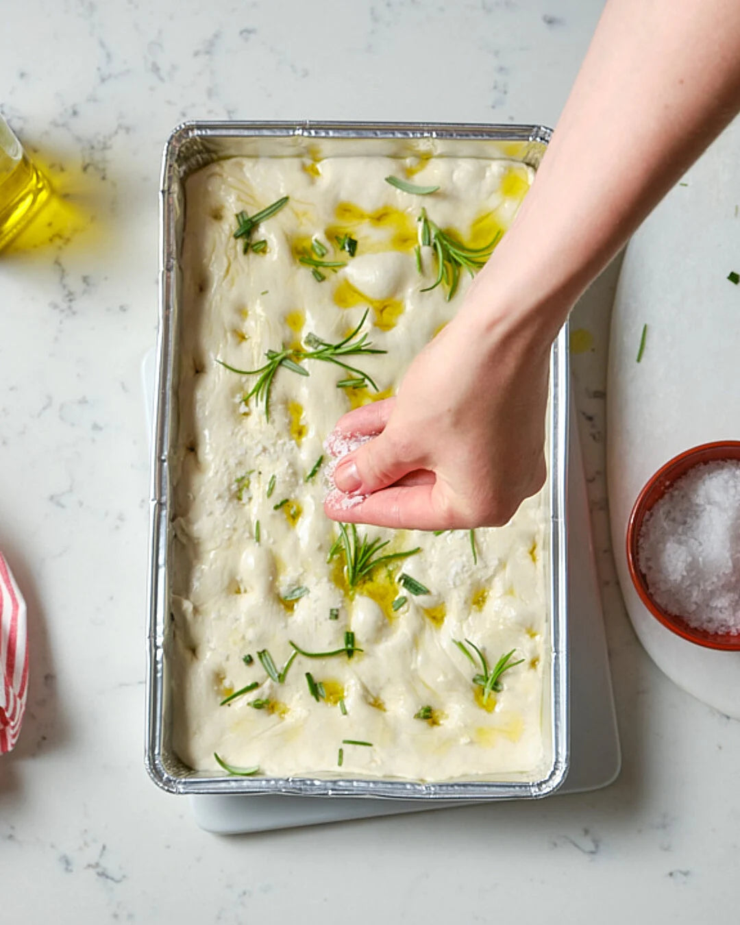 Ready to Bake Focaccia 4 Pack Frozen No Kneading Required