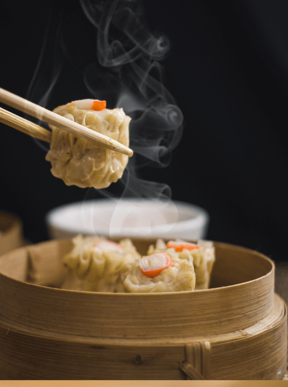 Dim Sum Dumplings Bao Buns Chopsticks and Steamer Bundle Pack - Chefs For Foodies