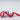 Gåva Gifting Red and Pink Stripe Christmas Filled Baubles