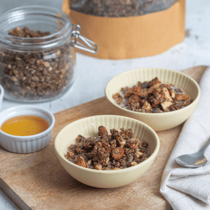 Chocolate & Nut Granola 450g - Gluten-Free, Soy-Free, Plant-Based, Low Sugar & High In Fibre Breakfast Granola