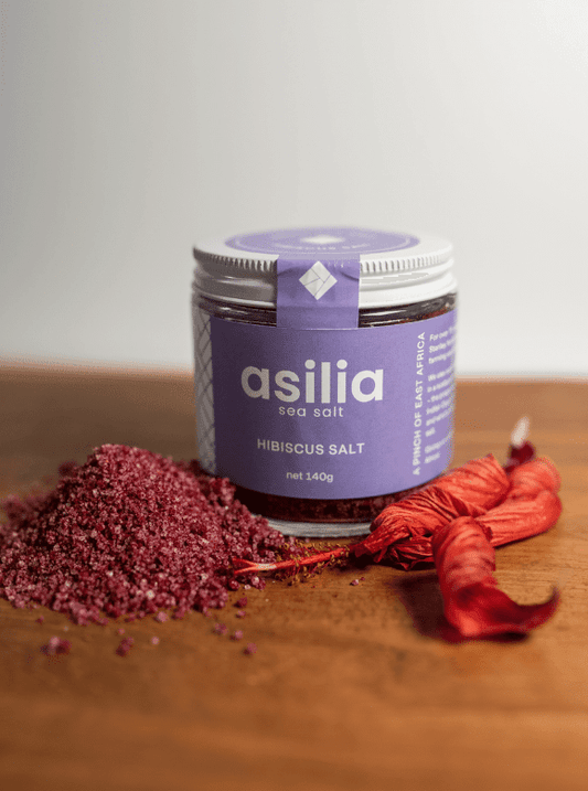 Asilia Hibiscus Salt 140g - Chefs For Foodies