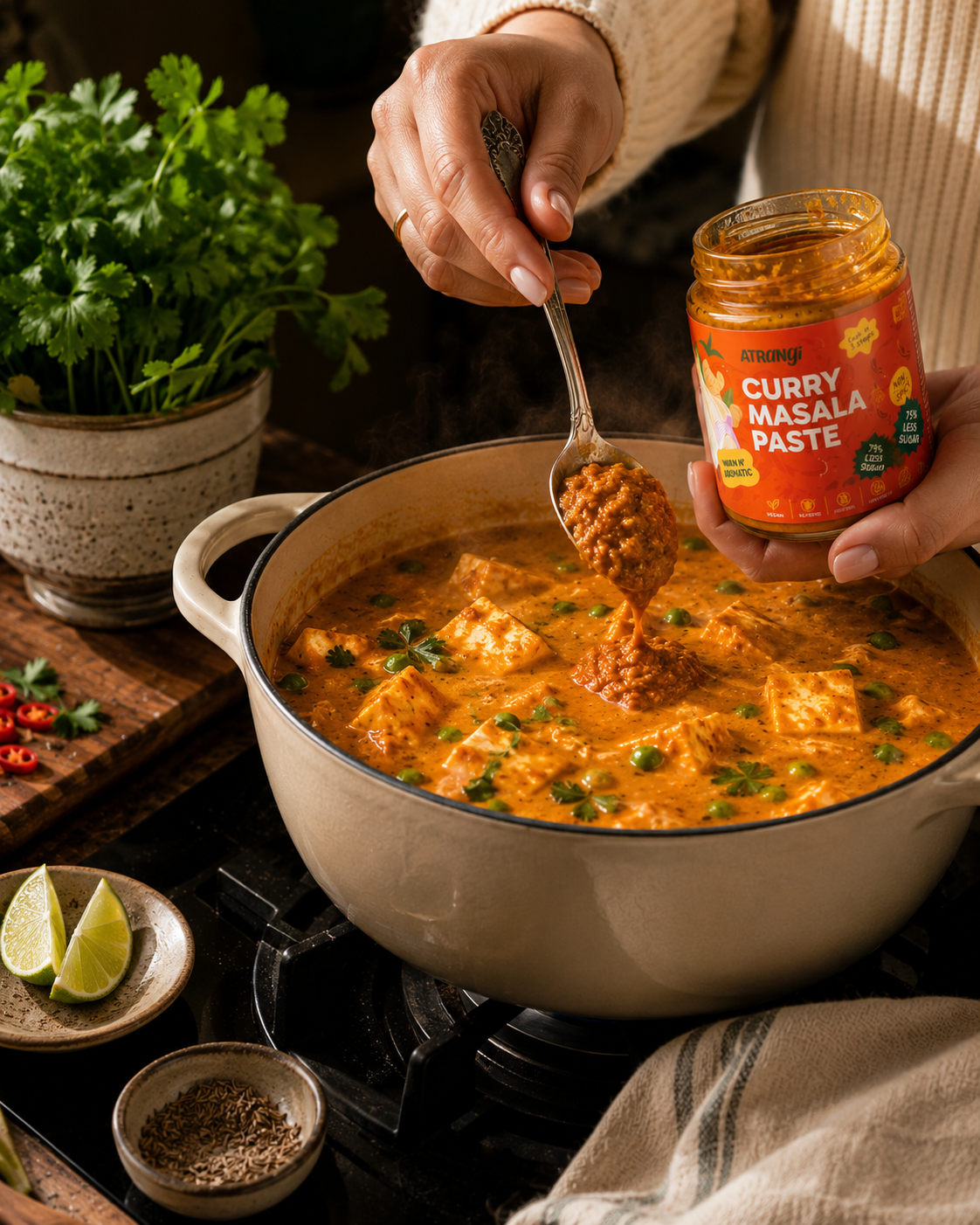 Masala Adding Curry Masala Spice Blend | 15-Spice Blend for Easy Homemade Curries ...