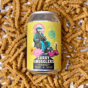 Curry Smugglers CHAKLI Indian Snack Cans
