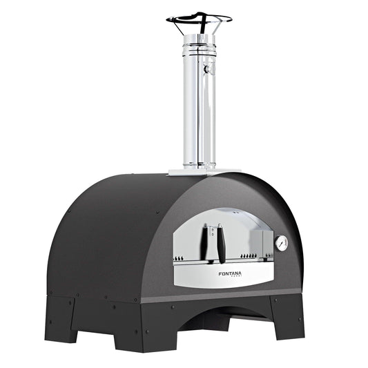 Fontana Ischia Build In Wood Pizza Oven Cooking Chamber Size: 60 x 40 x 31 cm Plus Free Gift - Chefs For Foodies