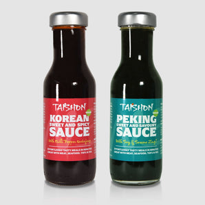 TAISHON PEKING AND KOREAN SAUCE TWIN PACK