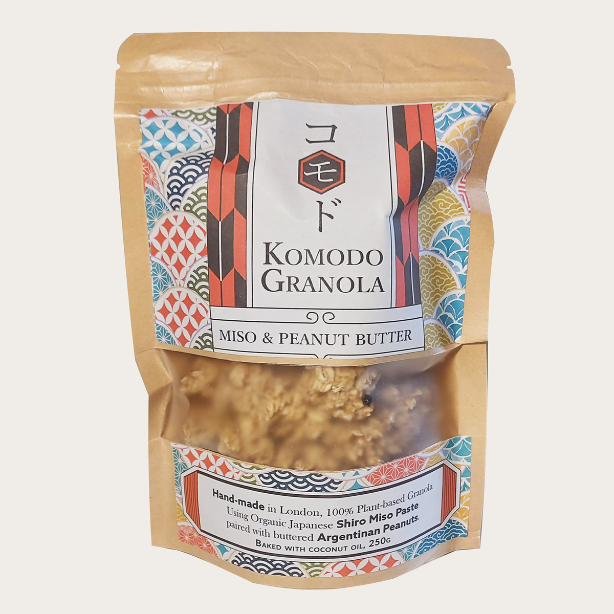 Miso Peanut Butter Granola
