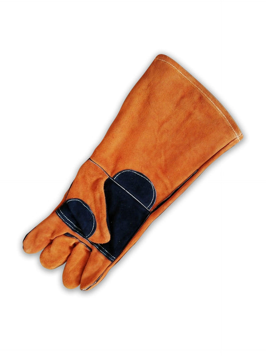 Fontana Leather BBQ Gloves defense up to 250 degrees celsius - Chefs For Foodies