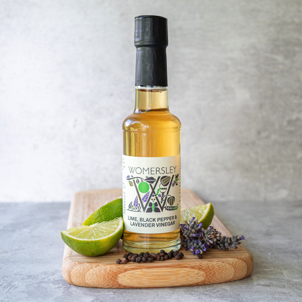 Lime Pepper & Lavender Fruit & Herb Vinegar