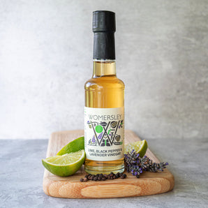 Womersley Lime, Black Pepper & Lavender Fruit Vinegar