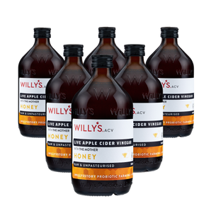 Willy's Live Honey Apple Cider Vinegar