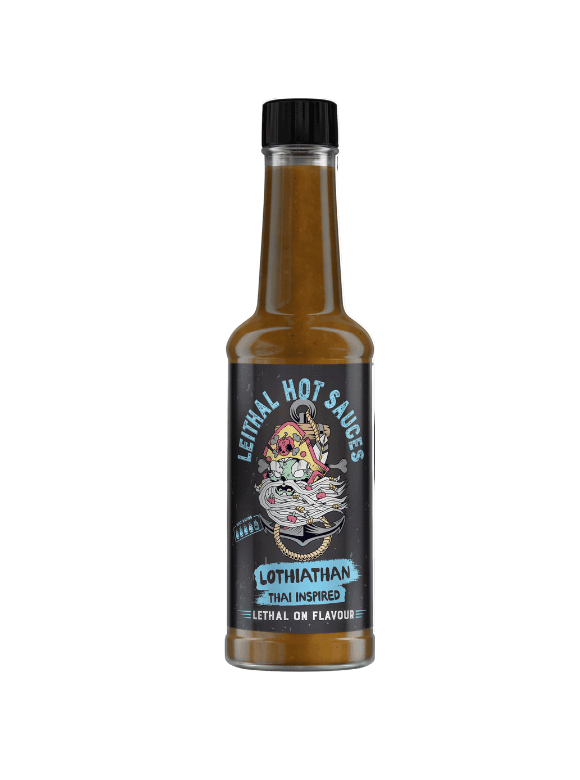 Lothiathan Leithal Thai cuisine Hot Sauces 150ml Extra-Hot made With Trinidad Scorpion Chillies - Chefs For Foodies