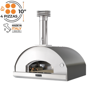 Fontana Marinara Anthracite Build In Wood Pizza Oven