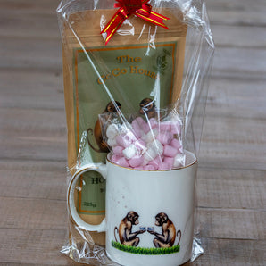 The Coco House Uk Deliciously Dark Hot Chocolate & Ceramic Mug gift Set