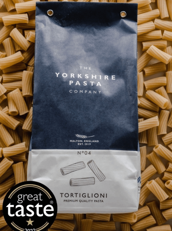 The Yorkshire Pasta Company - No 04 Tortiglioni 500g - Chefs For Foodies