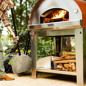 Fontana Marinara Anthracite Build In Wood Pizza Oven Plus Free Gift