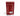 Red coffee package with text and graphics on a white background
