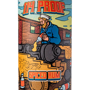 The Custom Spirit Co  114 Proof Spiced Rum