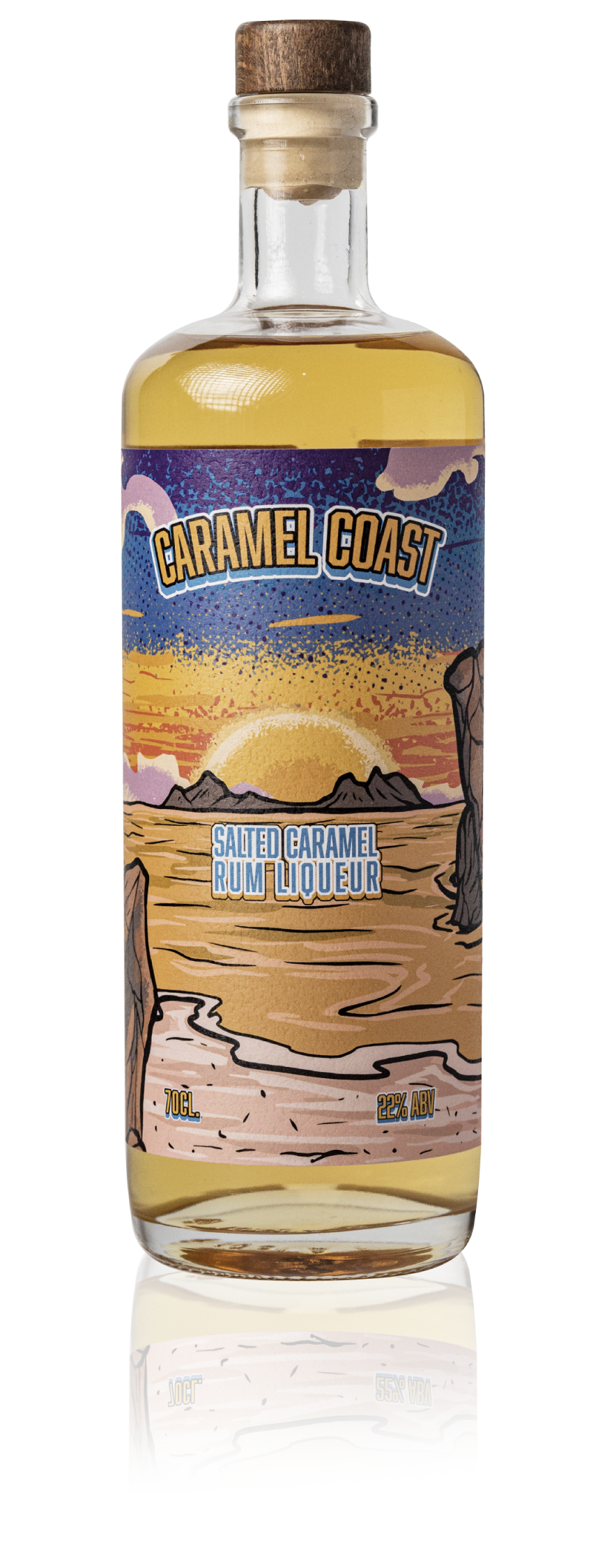Caramel Coast Salted Caramel Rum Liqueur Co