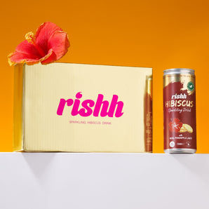 RISHH Pineapple & Ginger Sparkling Drink (4-PACK)